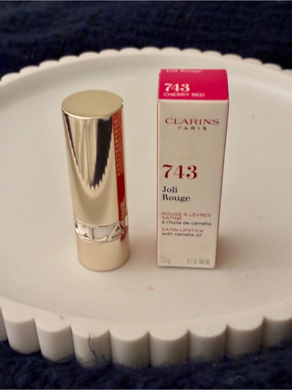 Clarins rich cherry